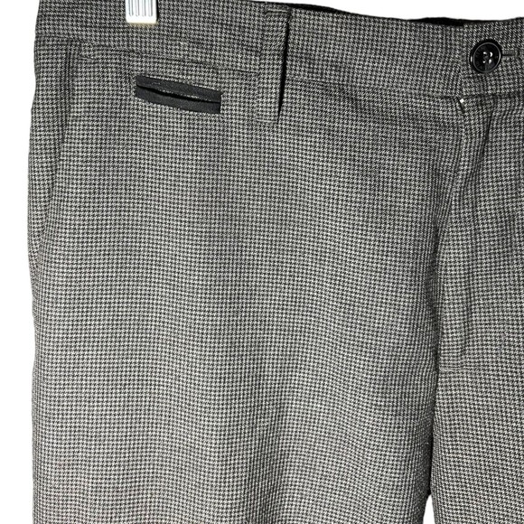 Kenneth Cole Reaction Dark Gray Spotted Viscose Dress Pants Womens Size 34/32 - Picture 3 of 11